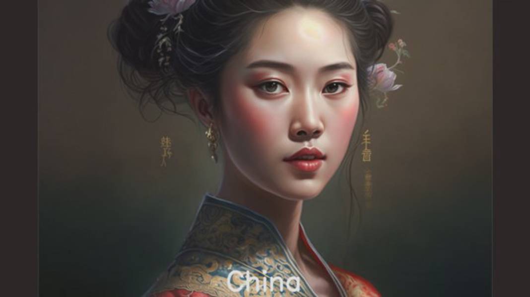 Yapay zekaya "Ülkeler güzel kadınlar olsaydı nasıl görünürlerdi?" diye sordular; işte sonuç! 79